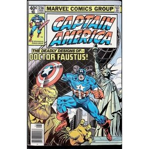 Captain America #236 Newsstand Marvel comic book 1979